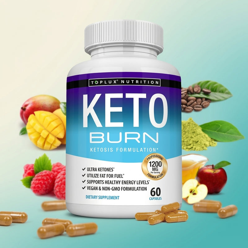 Keto Burn Toplux | 60 Capsulas
